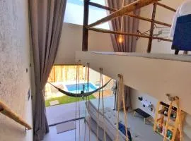 LOFT Mar 101 - Com Piscina Privativa a Poucos Passos de Vilas Gastronômicas Polo de Artesanato e Associação Peixe-boi