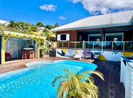 Villa Anj'any DESHAIES - 400 m à pied de la plage de Grande Anse