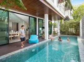 Lively Stay at Vibrant Kata, 4BR Pool Villa B2 near Beach - UTK2
