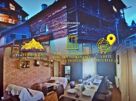 Casa 2040 Family-Friendly Chalet Saint-Véran, hôtel à Saint-Véran