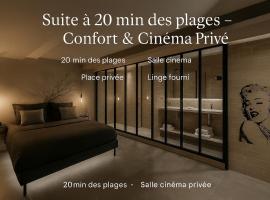 Maison tout équipée! Avec SALLE DE CINÉMA!!!, khách sạn ở Le Pener