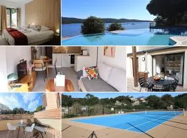 Filori - T2 avec piscine chauffée et plage privée