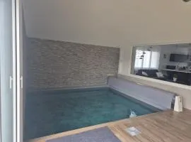 Gîte Un instant de rêve à Dorlisheim, piscine intérieure chauffée, sauna