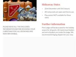 Pine Lodge @Puffin Lodges