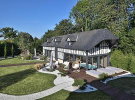 Le Jardin des Hespérides - Piscine intérieure, Jacuzzi et Sauna, Hotel in Fourmetot