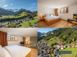 Mountain View Studio Adelboden Next to Gondola & Spa