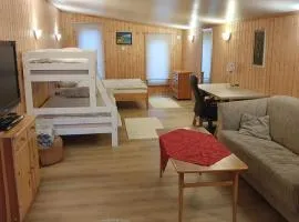 Cozy Garden House with a Sauna