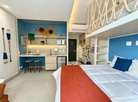 Pé na Areia 1min da Praia Piscina Vista Mar