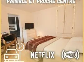 Studio paisible proche centre