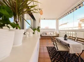 Apartamento con bonita terraza