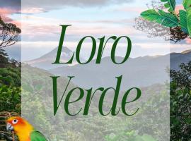 Loro Verde near Corcovado Park, hotell sihtkohas Puerto Jiménez