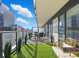 Trendy Downtown Condo w Massive Stylish Patio