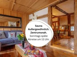 Historisches Gerberhaus: Eingezäunt | Sauna | Whirlpool | Kamin