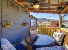 Steps to Virginia Creeper Trail Creekside Retreat