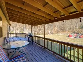 Walk to Dtwn Damascus Cabin with Creek Views!