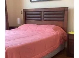 Departamento en Viña del Mar con piscina y estacionamiento para 3