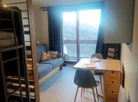 Studio 5pers - Balcon - Ski aux pieds - Piscine