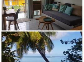 Appartement dans résidence avec accès direct plage, hotel v destinaci Folle Anse