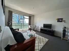 Adjacent to the Sky Tower, with a super large space