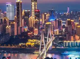 Style INS High-Altitude River View Hotel (Chongqing Jiefangbei Pedestrian Street Branch)