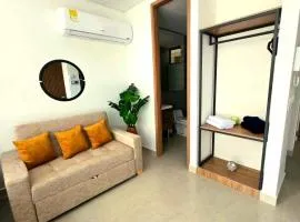 Modern loft with ocean views