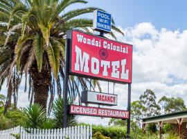 Wondai Colonial Motel & Ivory's Restaurant, hotel v destinaci Wondai