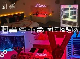 Maisons Plaisir & Pulsion Spa Sauna Privé