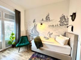 Kapitaenshaus-Lassen-Zimmer-Sindbad, hotel en Westerland