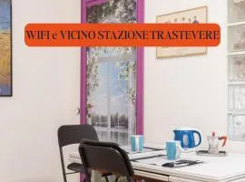 Appartamento con Wifi vicino stazione Trastevere
