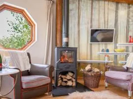 Saffir Luxury Eco Lodge, log-fired bath & views