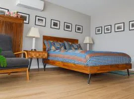 Luxe Haven Room, with a private bathroom separate entrance from the house