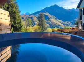 Gite le Soum, Bain nordique, Sauna、アレン・マルスーのホテル