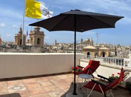 Birgu Square Townhouse, Rooftop & 3 Bathrooms