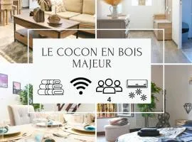 Cocon en bois Majeur - 4 couchages au cœur de Limoux