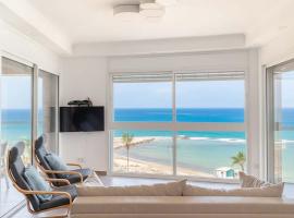 O&O Group - Iconic Tower 3BR Frontline Sea View, hotel in Bat Yam