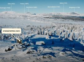 Modern Cabin With Mountain View By Syningtoppen, hotel v destinaci Torpo