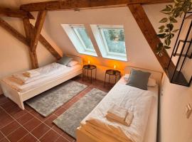 Bavaria Home - Zentral, Küche, Waschen, Parken，位于盖森费尔德的酒店