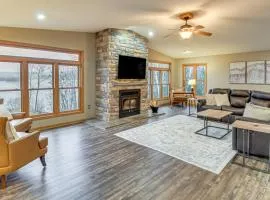 Private Lakefront Home with Game Room in Aurora!