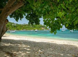 Viesnīca Nautilus-Beach Front Family Friendly Prime Locale pilsētā Cruz Bay