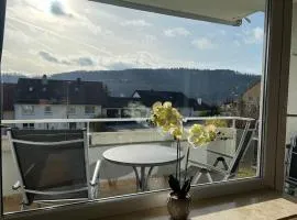 Ruhige Wohnung mit Pano Blick