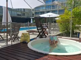 Studio ideal 3 huéspedes a un paso de palmas