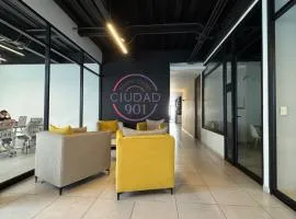 Furnished loft in Ciudad Granja with balcony