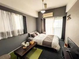 大須観音商店街内 徒歩2分で駅 名古屋駅7分 1ベッド1浴室1トイレ独立マンション 安全キー付き