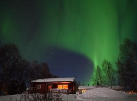 Riverside Cabin beneath the Northern Lights, hotel in Pello