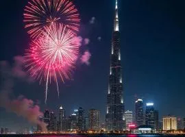 Burj Khalifa Fireworks View Downtown - One Bedroom Apartment