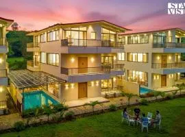 StayVista at Mount Lyf Resort with Mountain Views, AC, WiFi