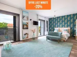 Villa Saint-Hubert - Idéal Couples & Groupes - 10min Avignon et Château-neuf-du-Pape - 5min Gare - Élégance provençale haut de gamme - Jardin aménagé clos - Parking privé gratuit - Au calme