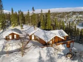 Familiehytte Med Fantastisk Udsigt Ved Sjusjøen