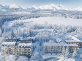 ARIETES MARMONT Resort, hotel con bañera de hidromasaje en Vysoké Tatry