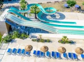 MH T003 3 chambres 38m2 année juin 2021 Clim TV lave vaisselle dans camping 4 étoiles